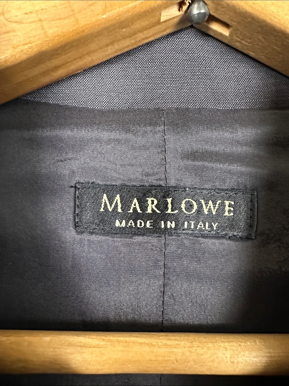 Marlowe wool Italy blazer minimalist gray quiet luxury business casual capsule - Picture 2 of 16
